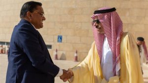 ශ්‍රී ලංකාව සහ සෞදි අරාබිය අතර සහයෝගීතාව වර්ධනයට ද්විපාර්ශ්වික හමුවක්