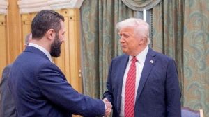 සිරියානු ජනාධිපති හා ඩොනල්ඩ් ට්‍රම්ප් අතර හමුවක්